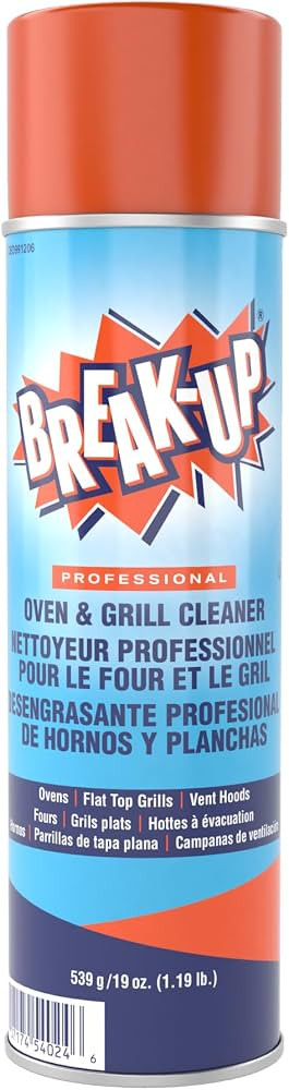 Diversey Break-Up Oven & Grill Cleaner, Aerosol Spray, 19 oz | Amazon (US)