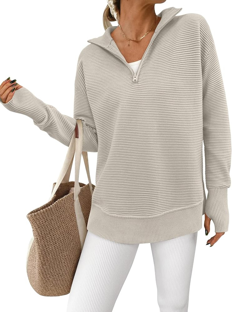 PRETTYGARDEN Pullover Sweater Jumper Tops | Amazon (US)