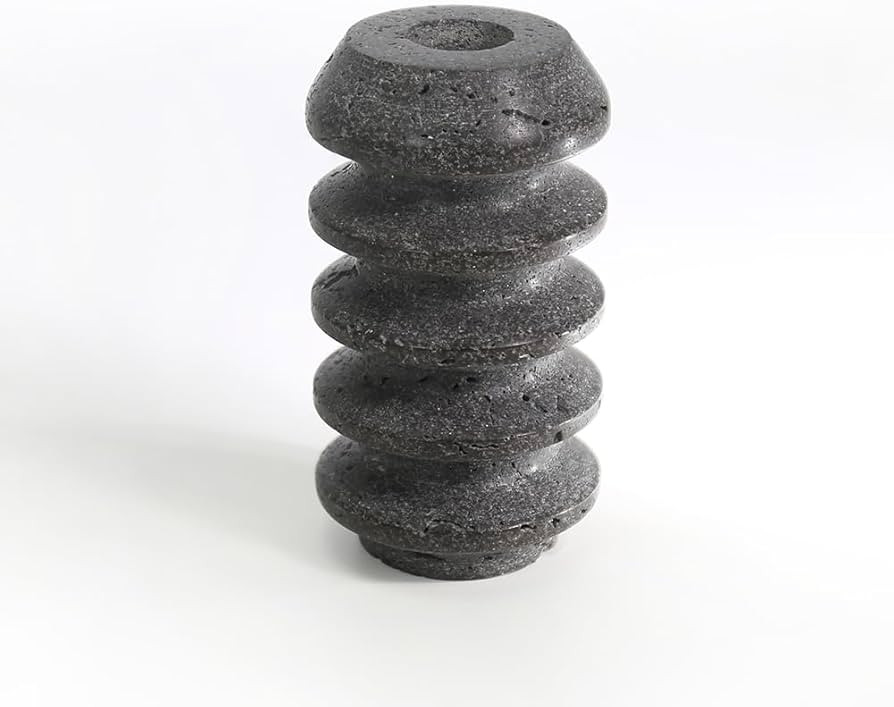 Set of 2 Premium Marble Natural Travertine Stone Candlestick Holder for Wedding, Dinning, Party, ... | Amazon (US)