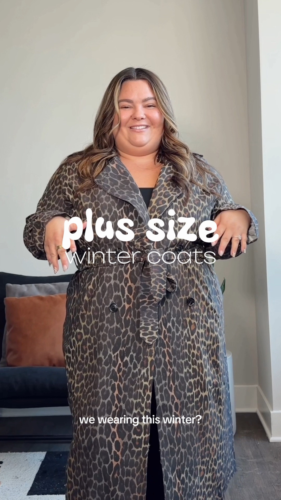 these are the plus size coats I’ll be in this winter ❄️ AND EVERY ONE IS A FIT WITHIN ITSELF! 🙌
➕ winter coat details: 
• leopard trench coat: Universal Standard size M (18-20) - USE CODE: INFS—INTHECITY10 TO SAVE! 
• wool herringbone coat: Universal Standard size M (18-20)
• houndstooth teddy coat: Ulla Popkin size 20
• oversized black duster coat: Boohoo size 14 (I sized down)

#LTKSeasonal #LTKPlusSize #LTKMidsize