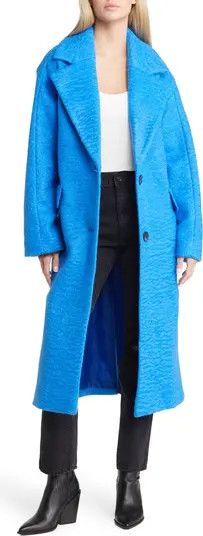 Long Brushed Coat | Nordstrom