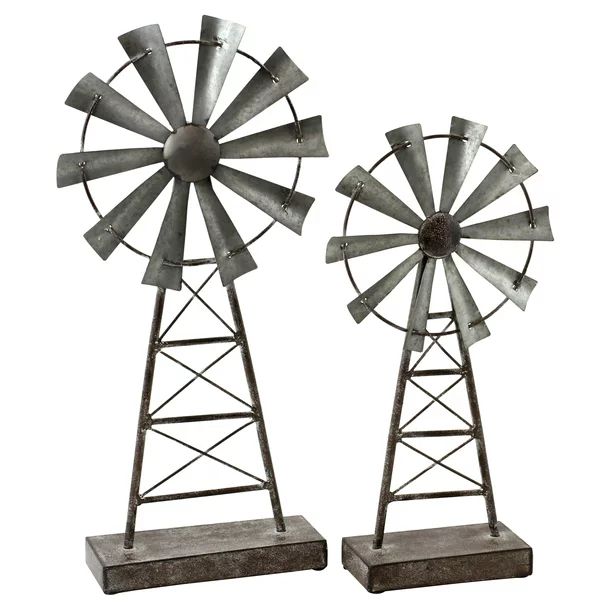 Farmhouse Windmill Table Top Decor (Set of 2) | Walmart (US)