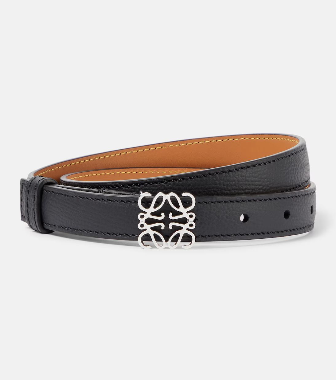 LoeweAnagram leather belt | Mytheresa (US/CA)