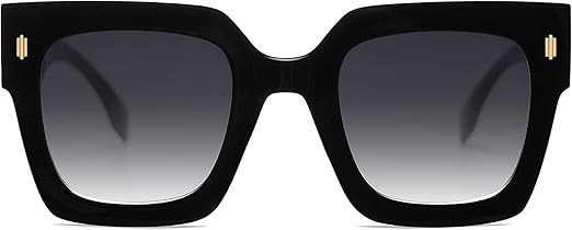 SOJOS Vintage Oversized Square Sunglasses for Women,Retro Womens Luxury Big Large Sun Glasses UV4... | Amazon (US)
