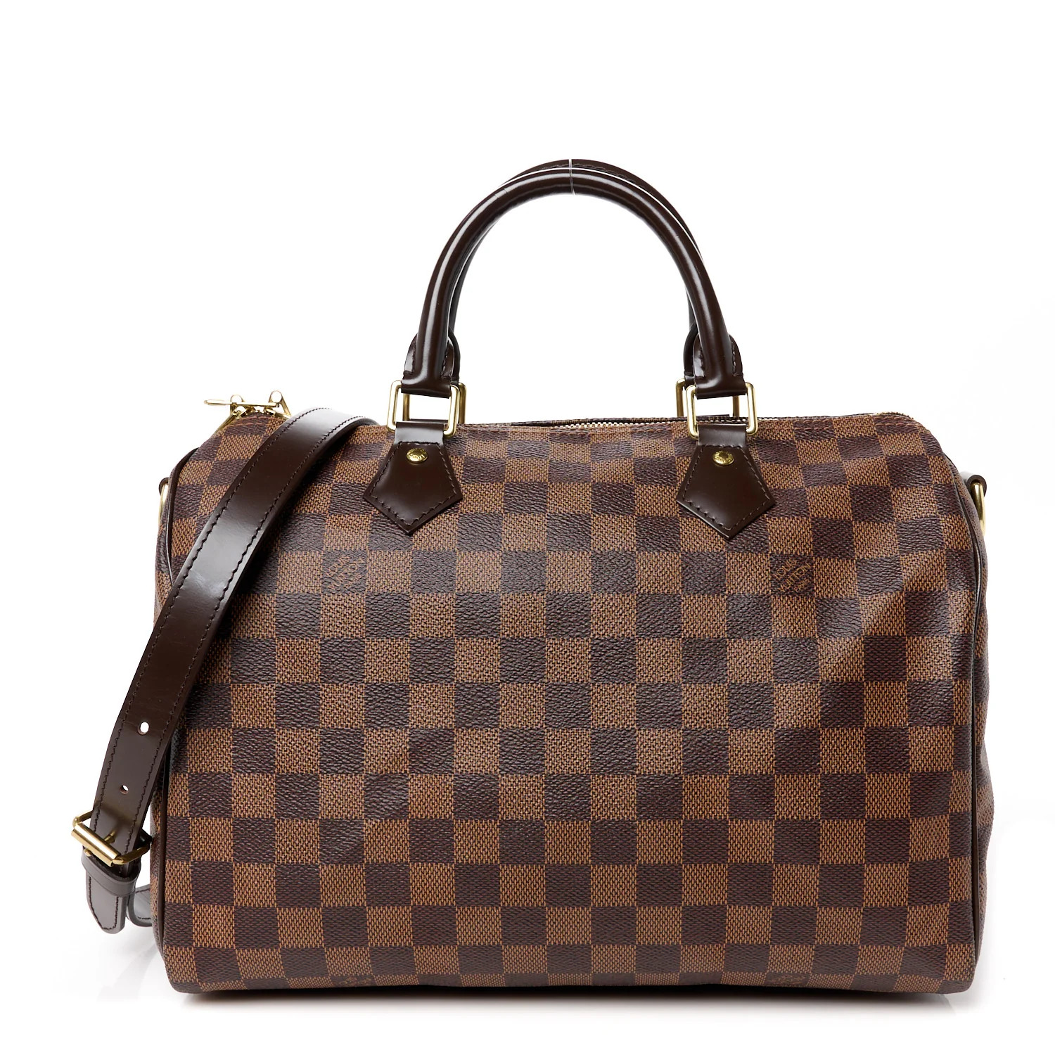 Damier Ebene Speedy Bandouliere 30 | FASHIONPHILE (US)