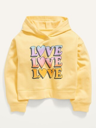 Vintage Graphic Pullover Hoodie for Girls | Old Navy (US)
