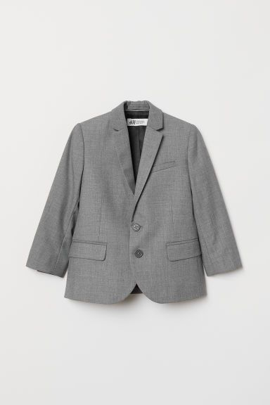 H & M - Classic Blazer - Gray | H&M (US + CA)