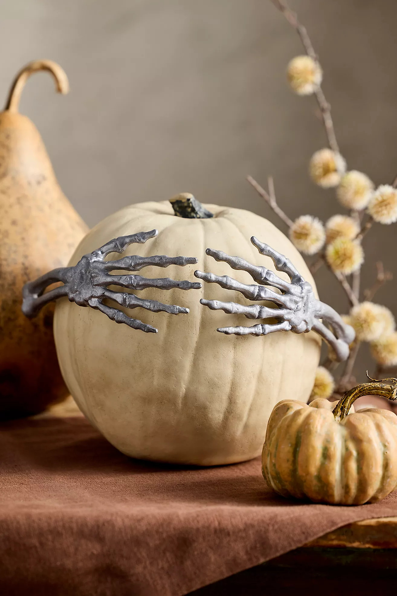 Skeleton Hand Pumpkin Stake | Terrain