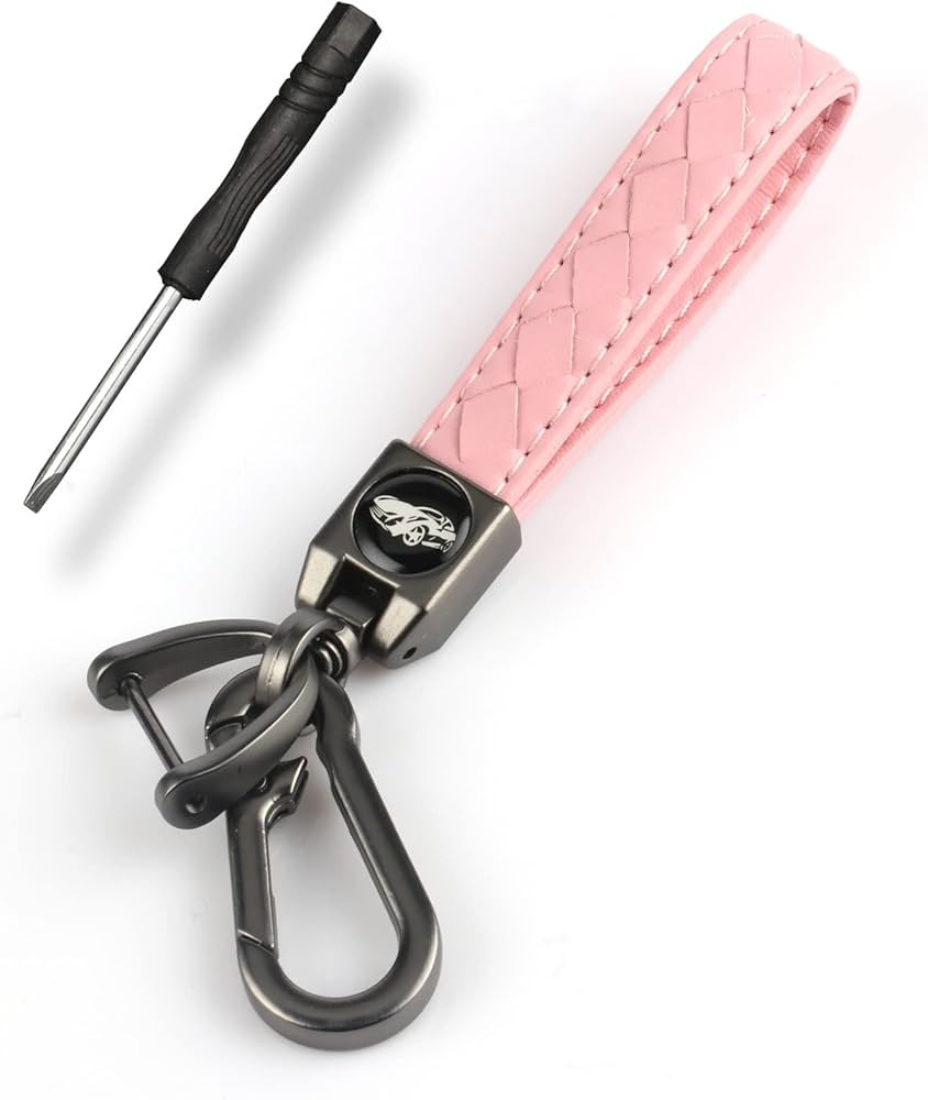 Amiss Genuine Leather Car Interior Keychain Keyring Accessories, Business Key Chain Suit, Styling... | Amazon (US)