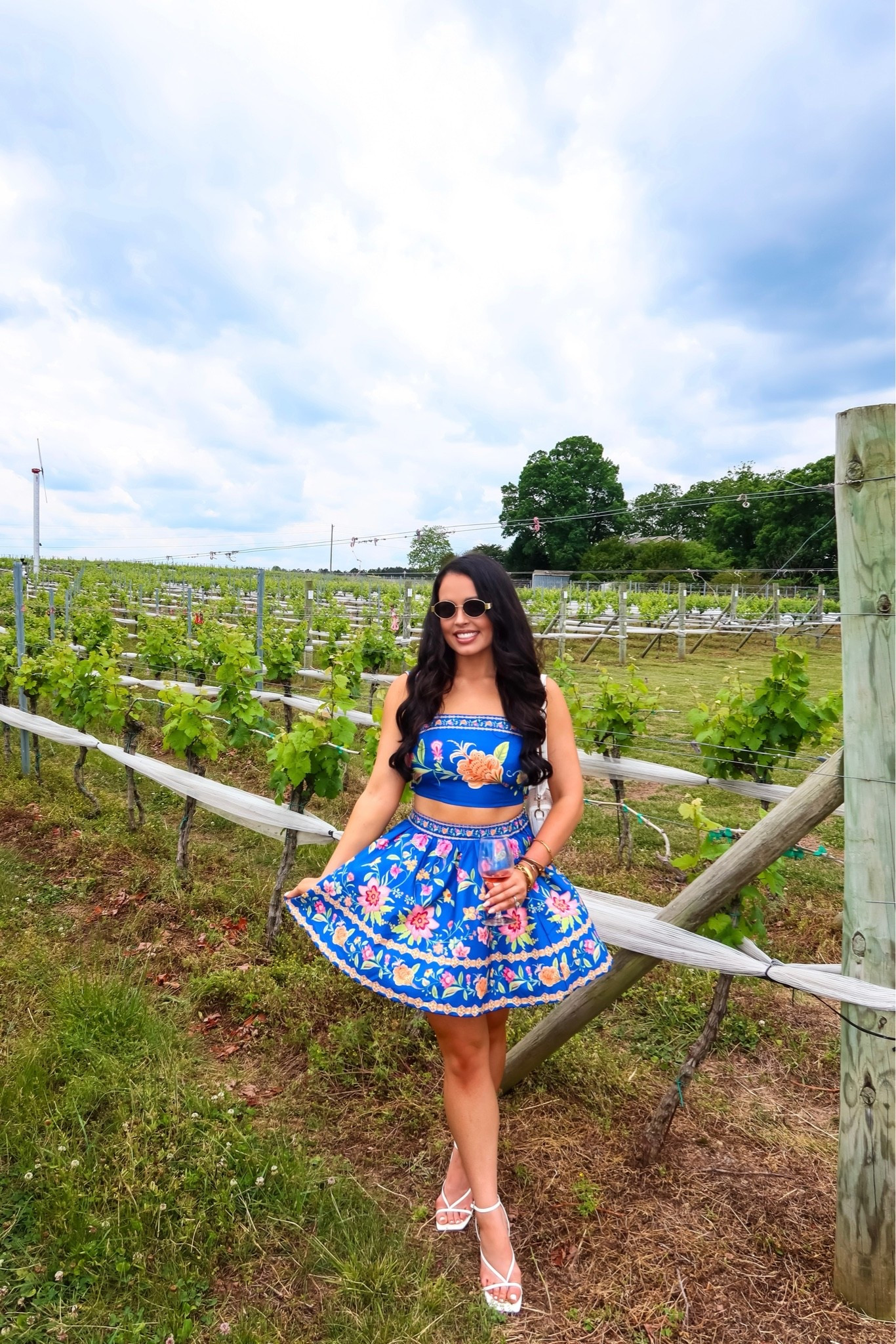 Under $30 two piece Amazon floral mini skirt set (medium, 5+ colors), under $40 white ankle strap heels (tts) #founditonamazon

#LTKSaleAlert #LTKmomlife