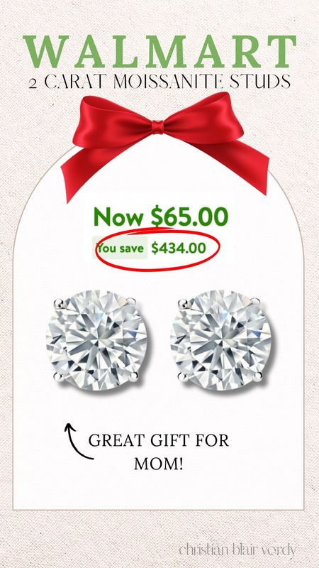 Walmart; stud earrings, gift ideas for mom

#christianblairvordy 

#christmas #sale #deal #walmart #diamond #studs #under100 #gift #giftguide

#LTKGiftGuide #LTKCyberWeek #LTKHoliday