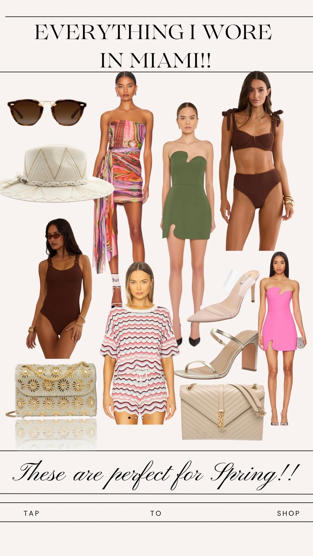 Everything I wore in Miami!
#vacation #womendresses #womenswimsuits #bikini

#LTKTravel #LTKPetite #LTKootd