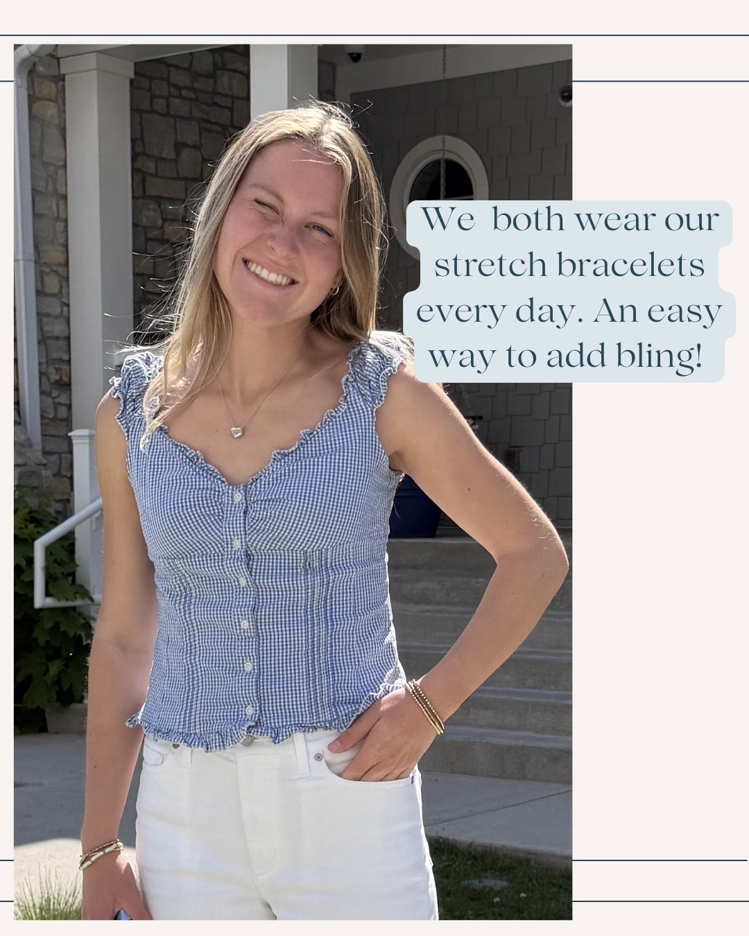 My daughter and I love our gold jewelry and stretchy bracelets! It is an easy way to add bling in just  seconds. s

#LTKdayinmylife #LTKOver40
