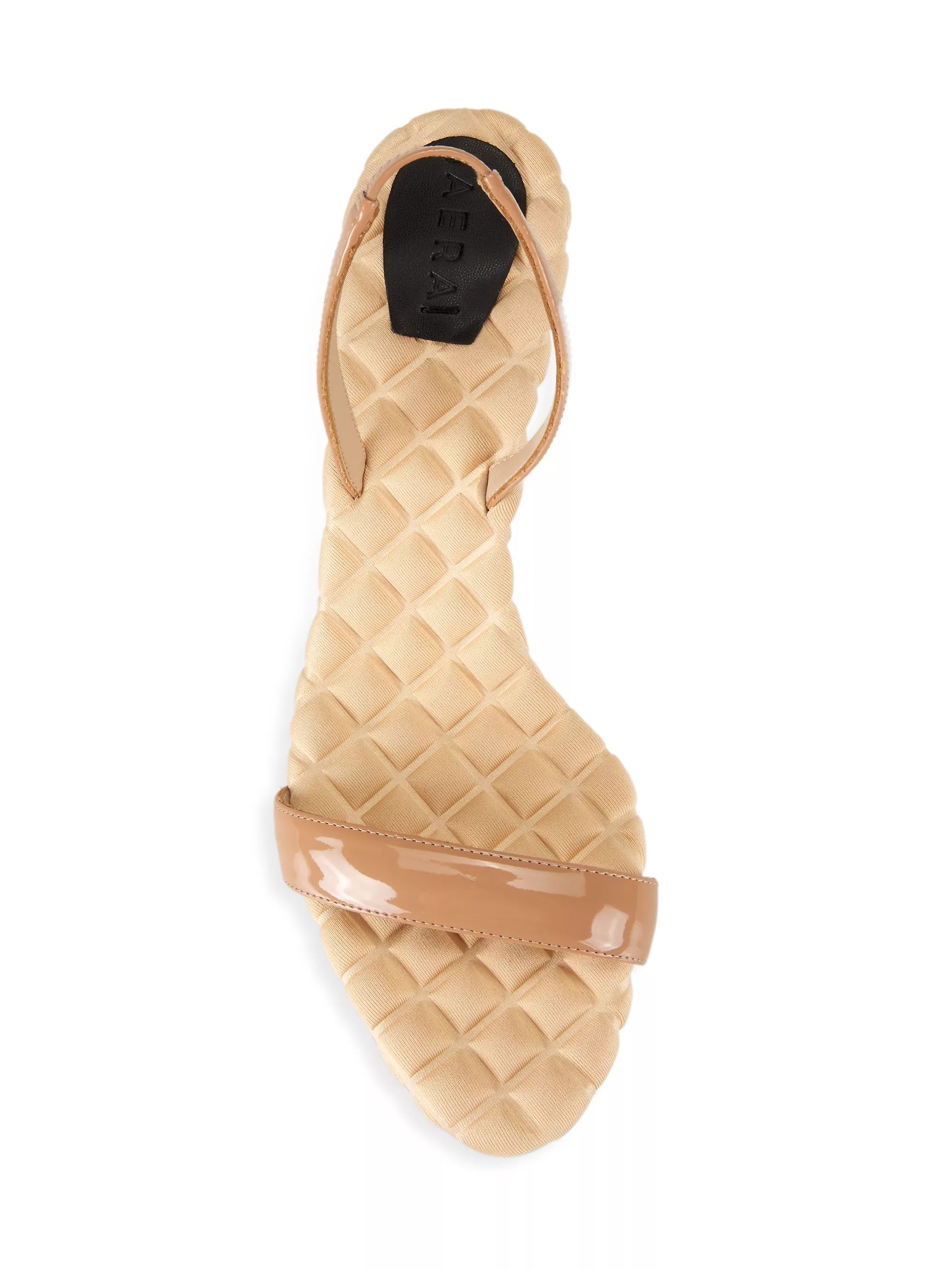 Shop Aera Claudia Quilted Slingback Sandals | Saks Fifth Avenue | Saks Fifth Avenue