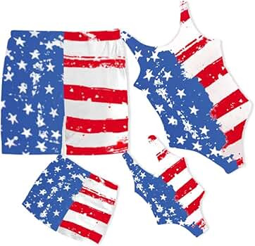 IFFEI Mommy and Me Matching Swimwear One Piece Mother Daughter Monokini Bathing Beach Wear | Amazon (US)