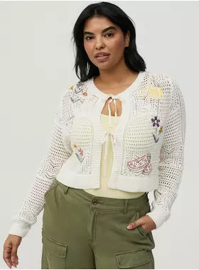 Pointelle Shrug | Torrid (US & Canada)