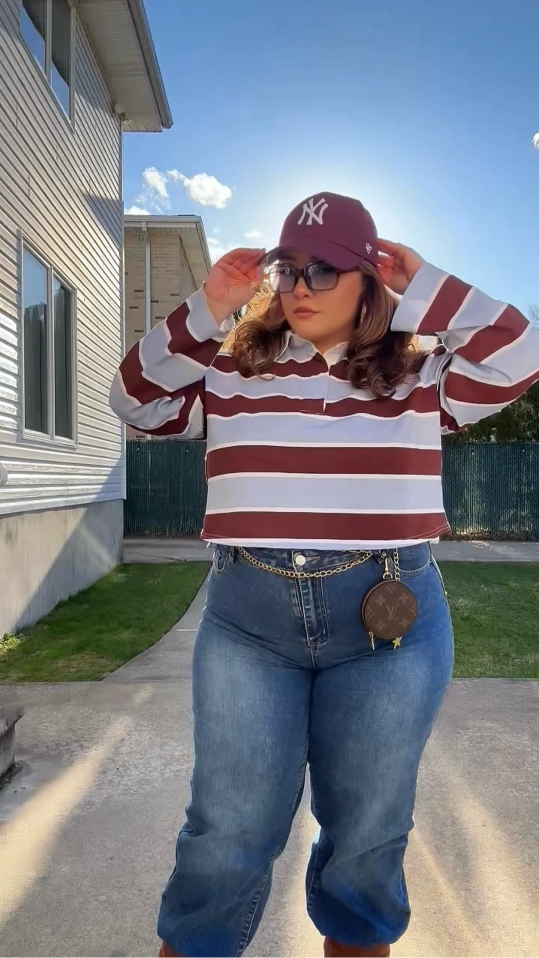 Last minute fit for Cardi B’s Little Miss Drama Tour 🎤 at the Prudential Center. Serving Bodega Baddie 🏬🧢👖👢 vibes!

#LTKMidsize #LTKPetite #LTKootd