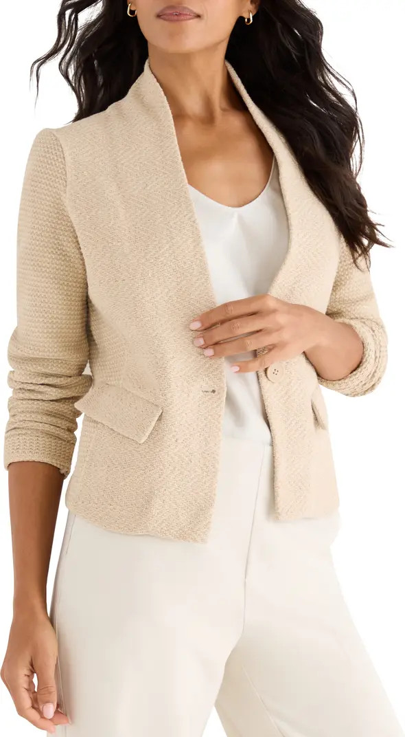 Mixed Media Jacket | Nordstrom