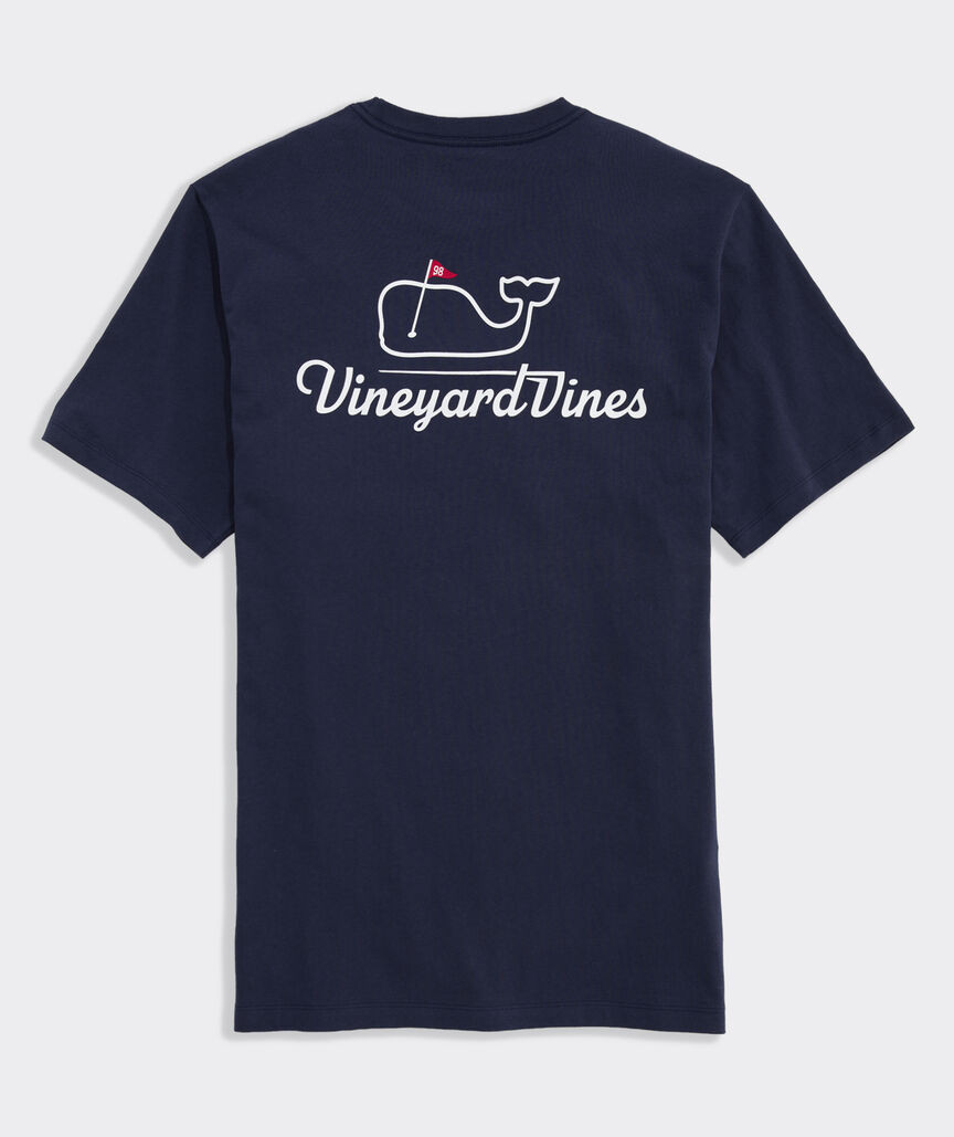 Golf Flag Whale Short-Sleeve Pocket Tee | vineyard vines