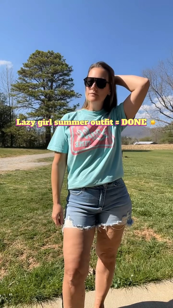 Sun & Fun Bundle = easy summer outfit DONE ☀️

You pick the shorts + they surprise you with a matching graphic tee 🙌 the perfect throw-on-and-go look for busy days, errands, or summer plans

Use my code JESSIEHEATHERLY for 20% off 💛 
summer outfit
casual mom style
graphic tee outfit

#LTKootd #LTKOver40 #LTKMidsize