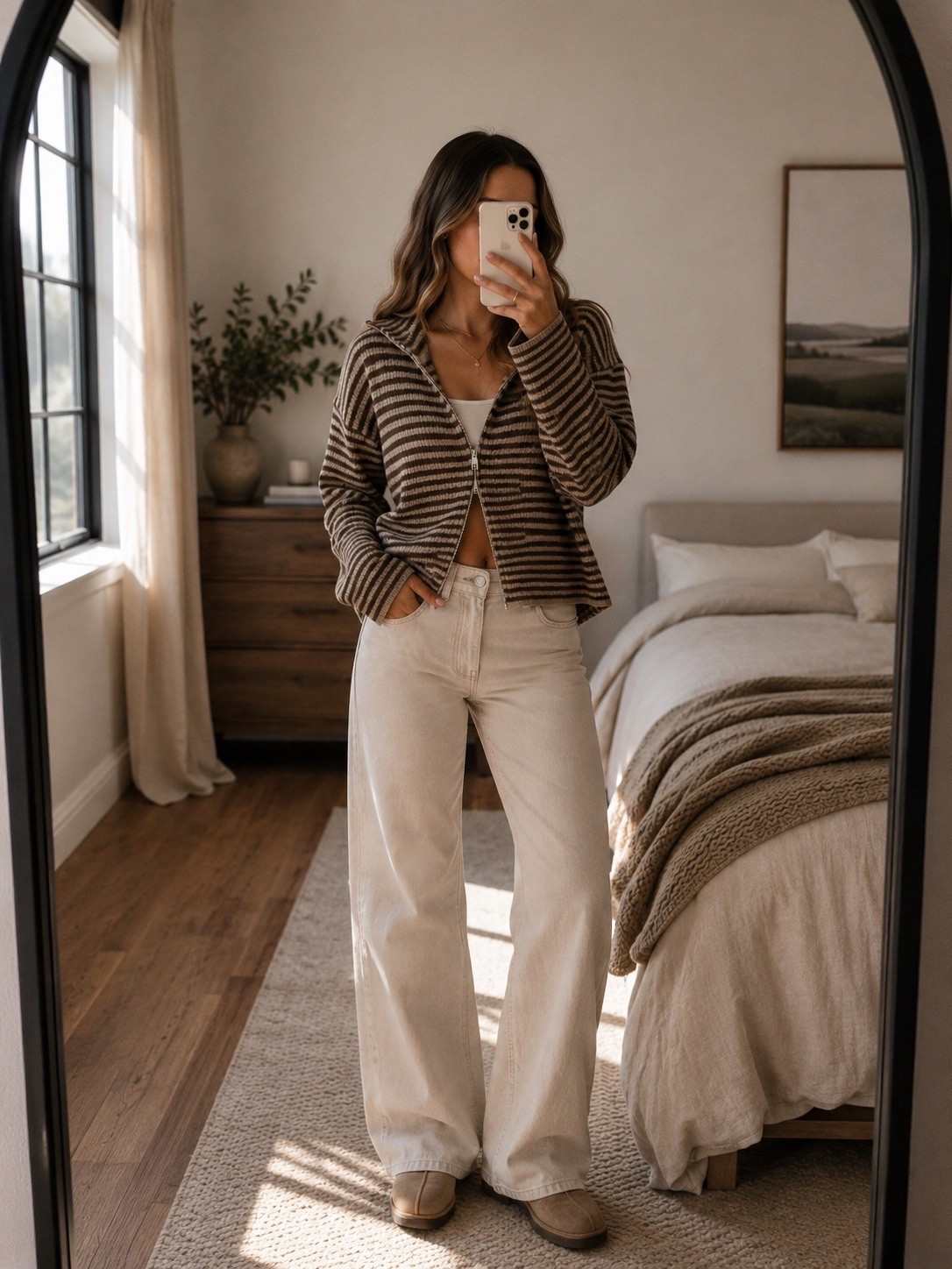 Fall outfit perfection 🤎🍂 This cozy striped sweater is an Amazon find and I paired it with my Abercrombie jeans for the easiest neutral fall look. Comfy, casual + still put together — exactly what I’ll be living in this season!

#AmazonFashion #AbercrombieStyle #FallOutfit #FallFashion #LTKStyle #AmazonFinds

#LTKSaleAlert #LTKSeasonal #LTKootd