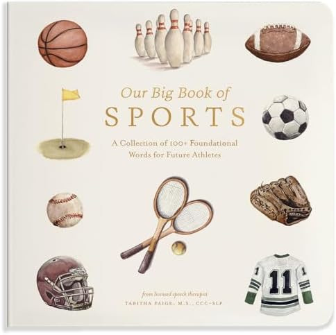 Our Big Book of Sports: A Collection of 100+ Foundational Words for Future Athletes (Tabitha Paig... | Amazon (US)