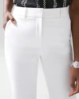Petite WHBM® Elle Slim Ankle Comfort Stretch Pant | White House Black Market