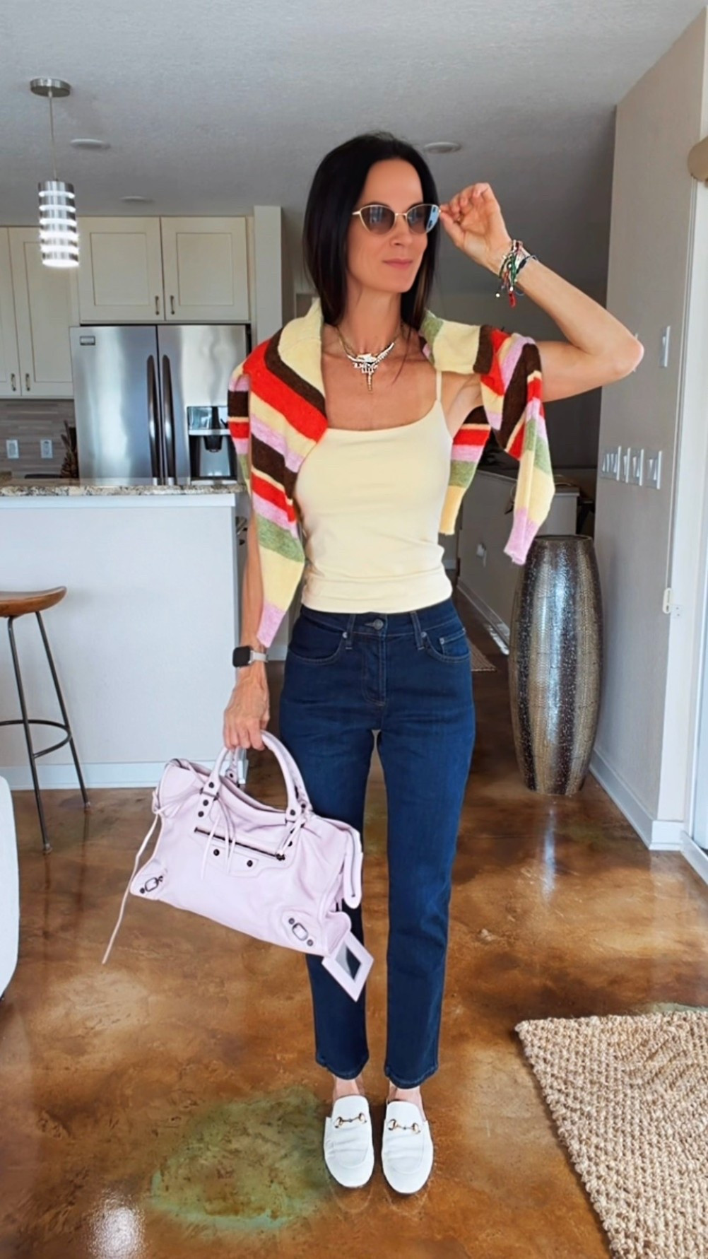 The fit. The wash. The length… yeah these jeans might be the ones 👀✨

I’m always on the hunt for that perfect everyday denim — you know, the pair that just works without trying too hard — and these are IT.

Mid-rise ✔️
Clean straight leg ✔️
Hits right at the ankle ✔️
And somehow makes everything look just a little more put together

Styled them with a simple tank, a pop of color (because we don’t do boring), and my go-to accessories for that effortless, pulled-together vibe.

Trust me… you’re going to live in these.

✨ Use code NICOLE15 for 15% off at Ruti.com



#NicoleColeeStyle #DenimStyle #EverydayChic #EffortlessOutfits #LTKFinds




#LTKootd #LTKdayinmylife #LTKgrwm