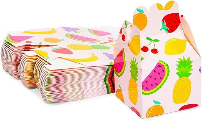 36 Pack Twotti Frutti Party Favor Boxes, 2nd Birthday Decorations (3.5 x 2.75 In) | Amazon (US)