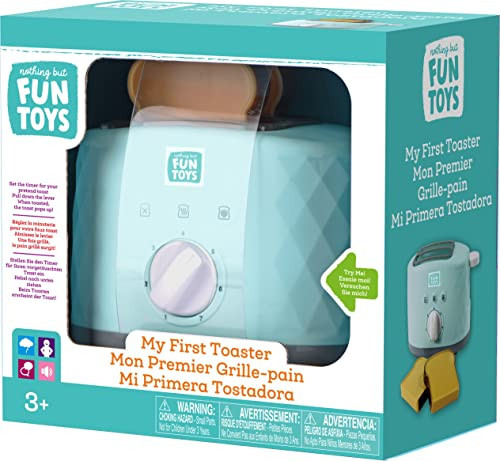 Nothing But Fun Toys My First Toaster Playset Designed for Children Ages 3+ Years, Multi | Amazon (US)