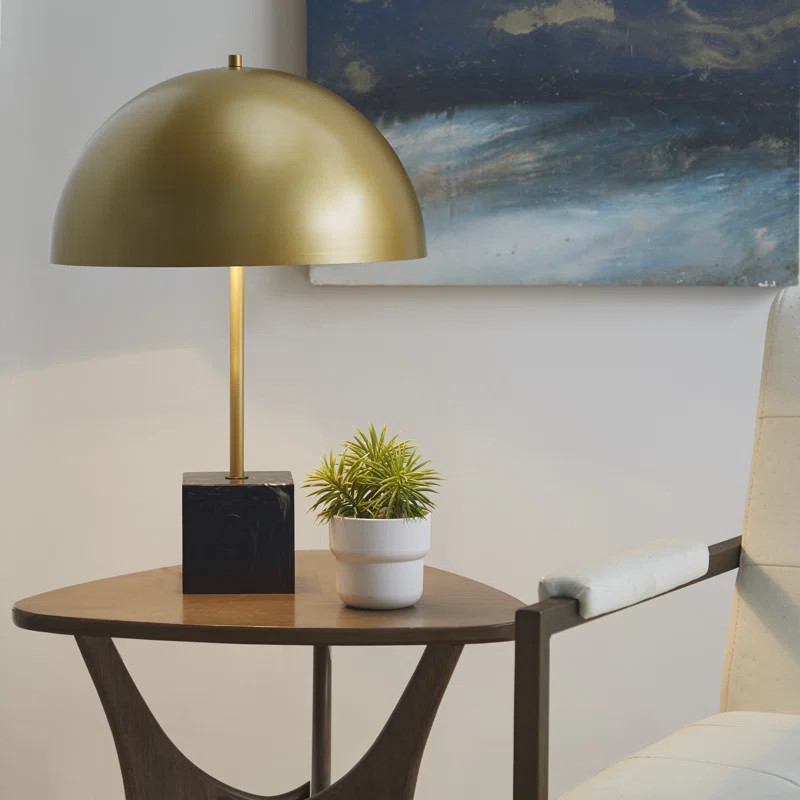 Piper Domed Shaped Metal Table Lamp | Wayfair North America