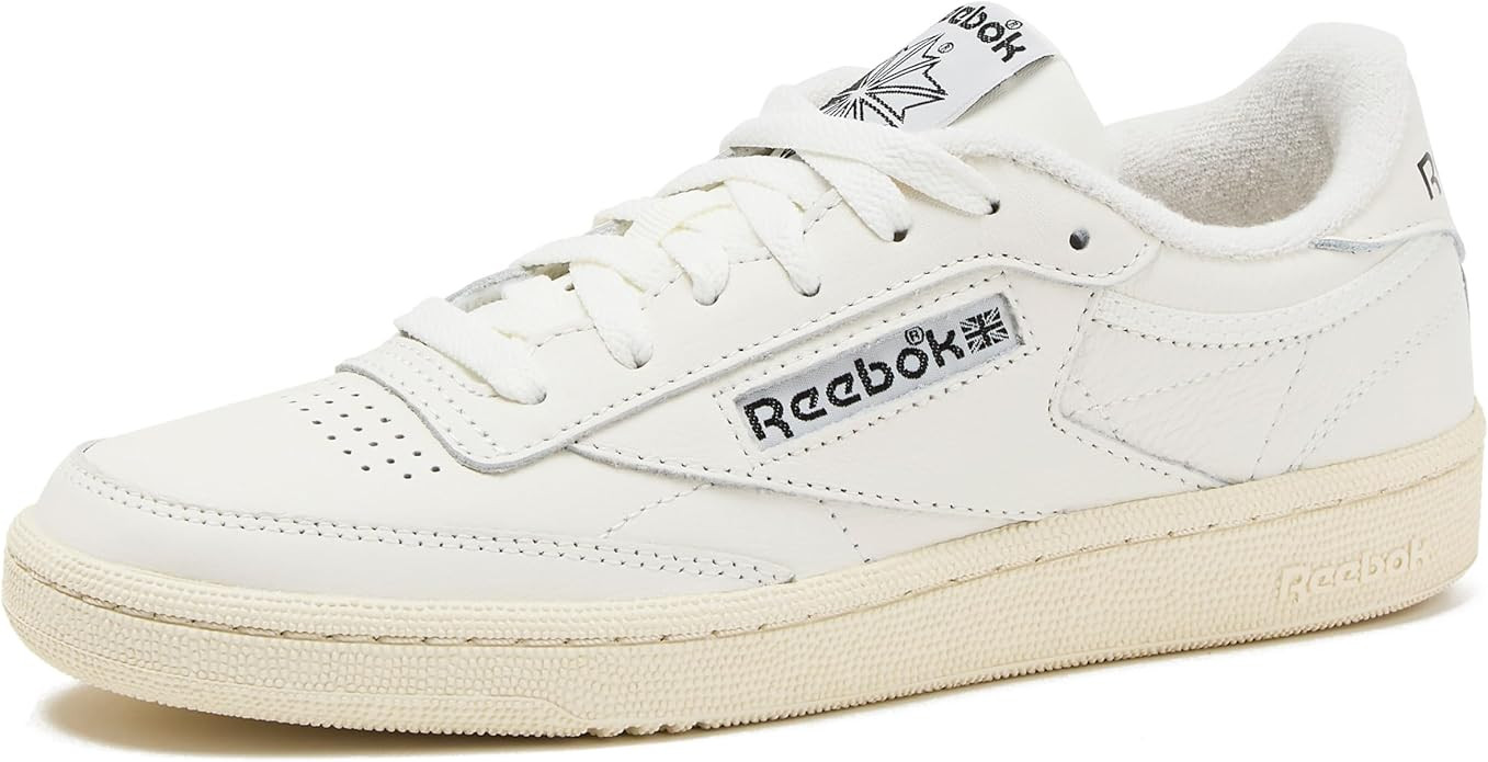 Reebok Club C 85 Vintage Tennis Sneakers for Women, Casual White Womens Shoes, Size 5 to 11 | Amazon (US)