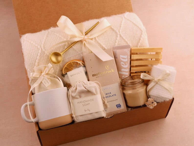 Personalized Gift Box, Going Away Gift For Friend, Girlfriend Birthday Gift, Sympathy Gift Box Fo... | Etsy (US)