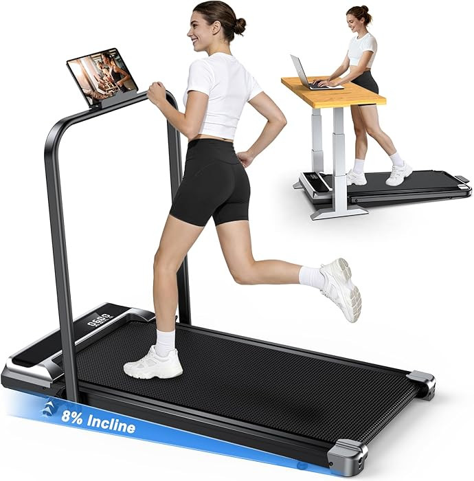 AoraPulse Portable Foldable Treadmills for Home, Small Folding Treadmill for Home Office with 300... | Amazon (US)