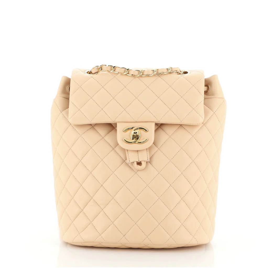 Urban Spirit Backpack Quilted Lambskin Small | Rebag