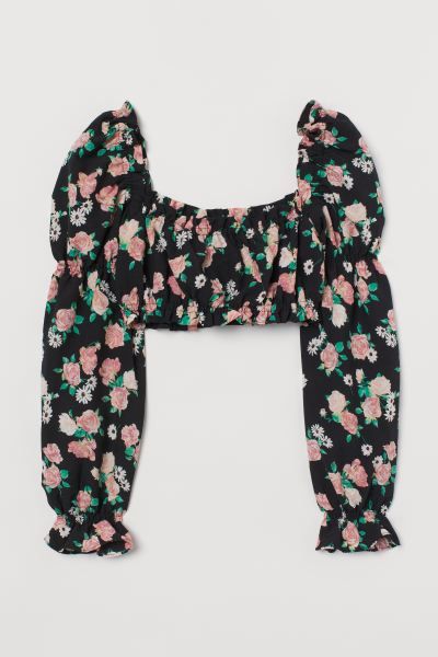 Black/floral | H&M (US + CA)