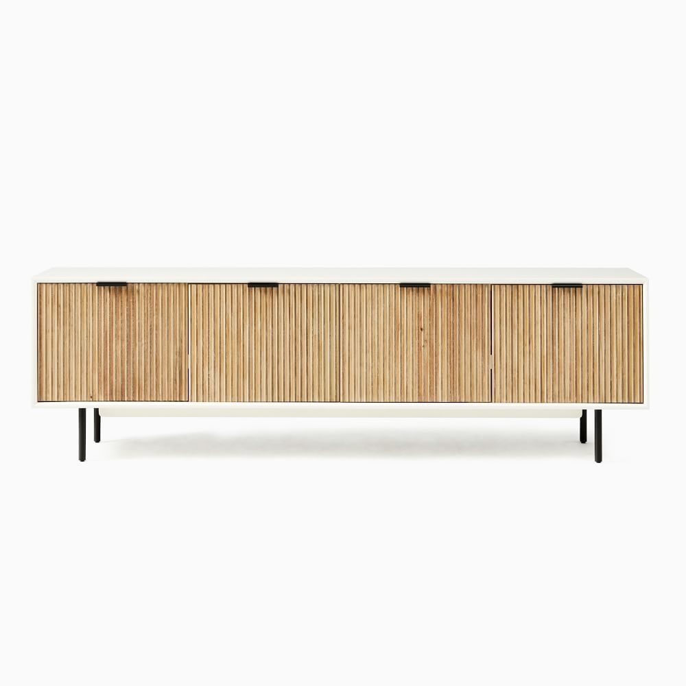 Quinn Media Console (80&quot;&ndash;96&quot;) | West Elm (US)