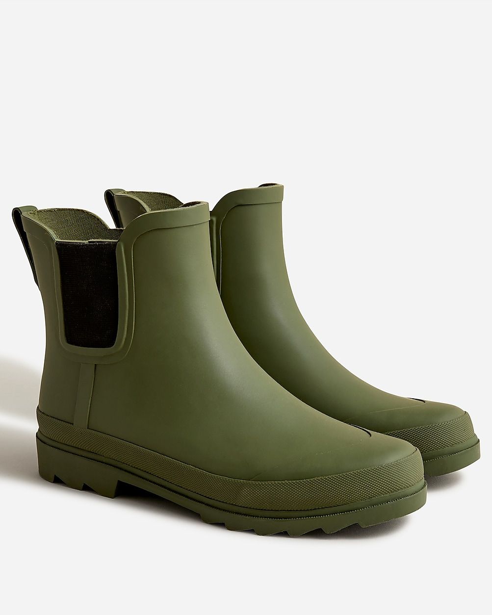 Short lug-sole rain boots | J.Crew US