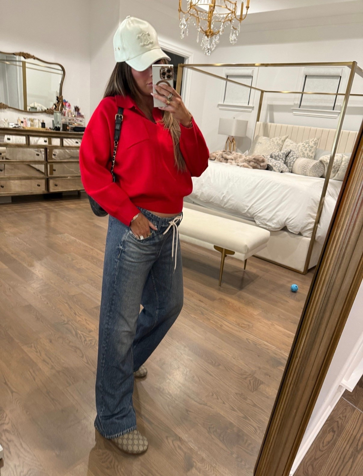 Small in top and medium in the sweatpant jeans - they run big and I can wear them for hopefully the rest of pregnancy 🤰🏻 

#LTKmomlife #LTKootd #LTKBump