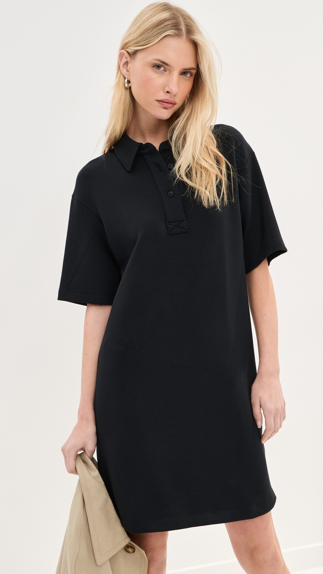 LE BOP Solene Polo Dress Ivory S | Shopbop