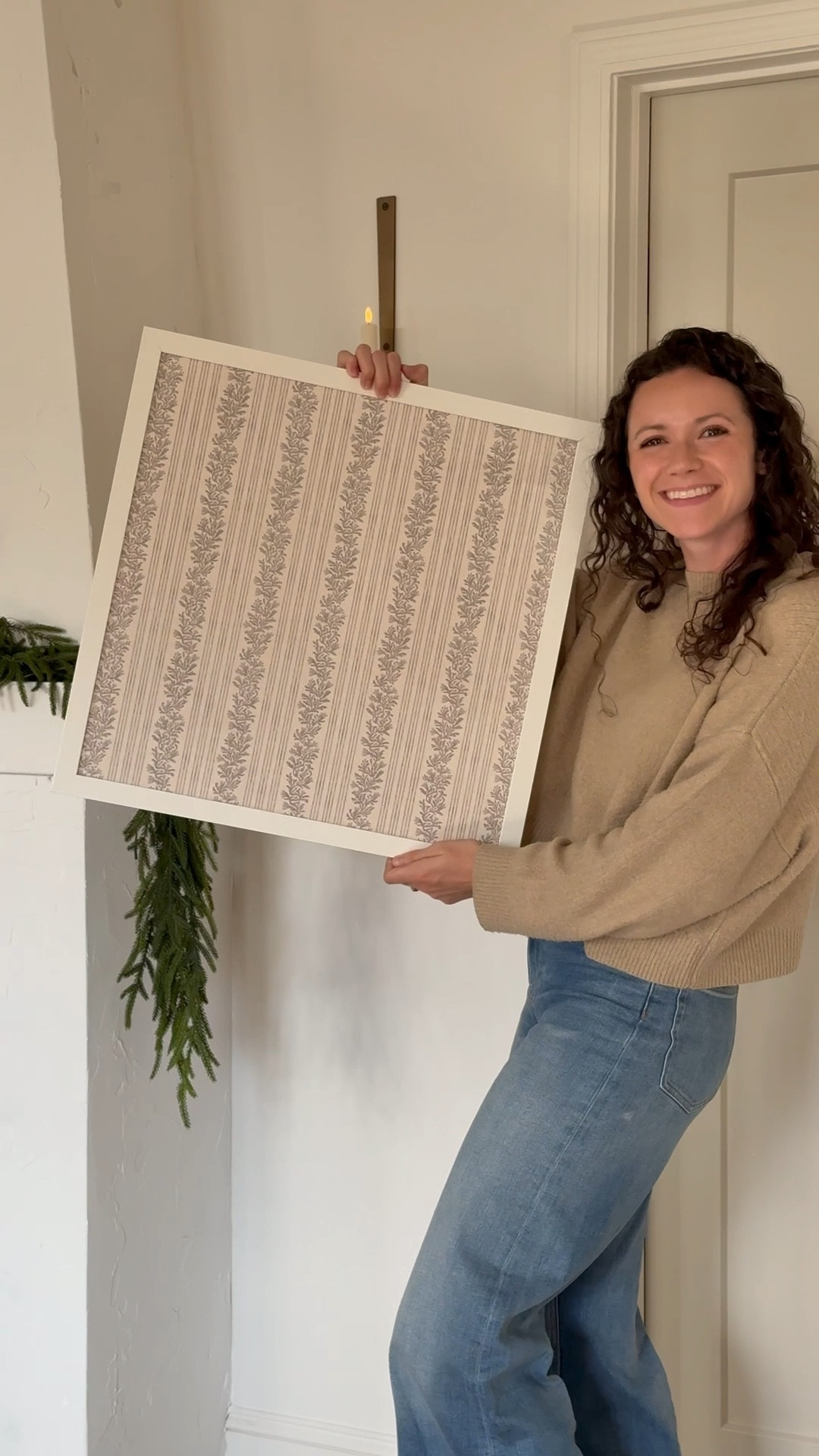 A super simple DIY anyone can do 👏

Find a frame & some wallpaper and create wall art for any space! 

Small changes with big impact incoming for our bathroom..stay tuned for the final reveal ✨

Wallpaper: @artzaco_ @jen.owens2 
Frame: @ikeausa

#LTKHome #LTKGiftGuide #LTKHoliday