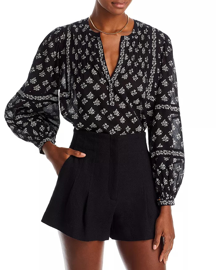 Valley Spring Printed Puff Sleeve Top - 100% Exclusive | Bloomingdale's (US)