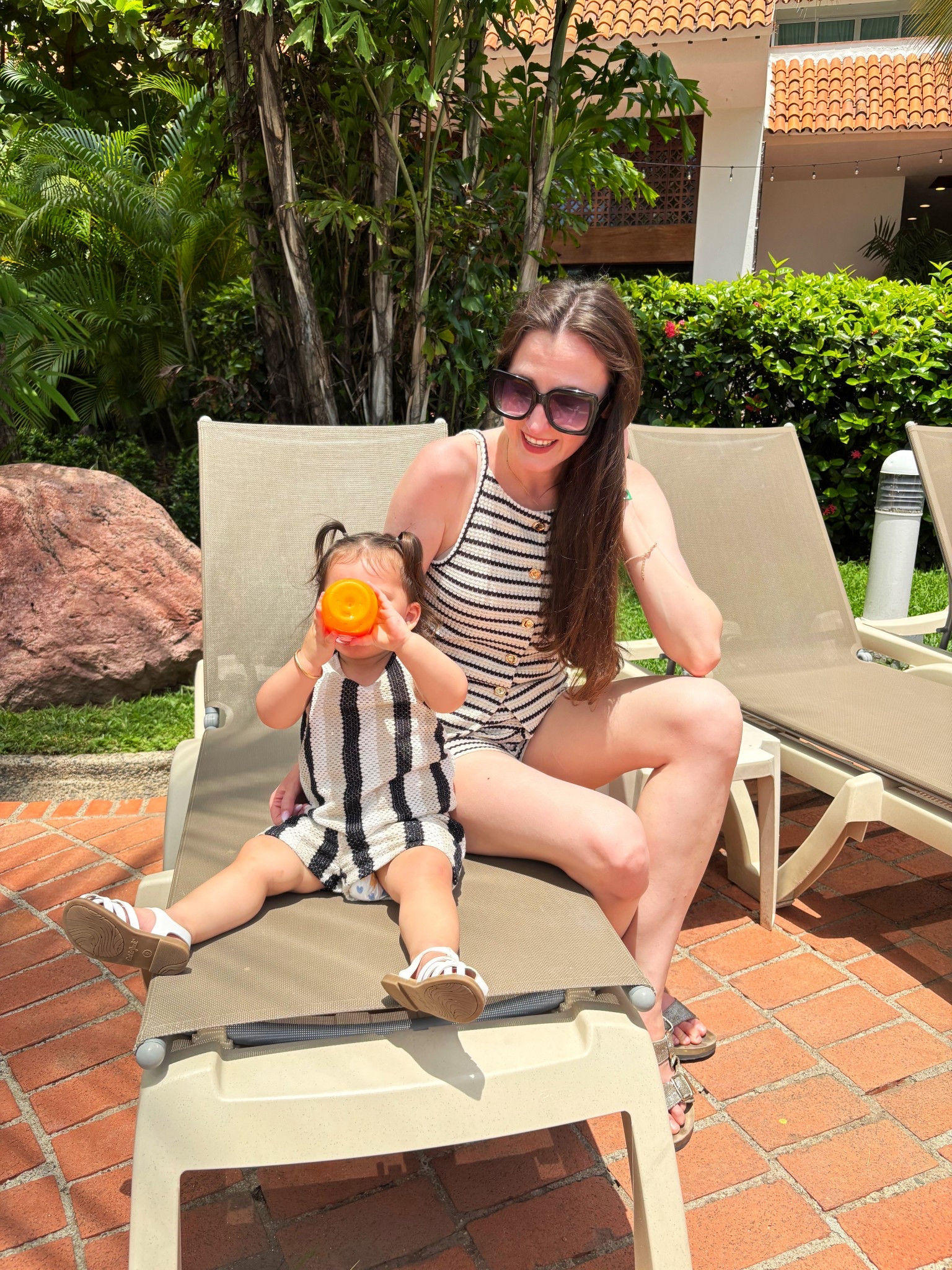 Coordinating mommy and me outfits for vacation! 

#LTKTravel #LTKBaby #LTKFamily