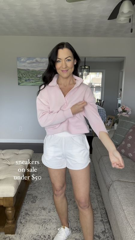 This Target pullover gives off Lululemon vibes at a fraction of the price! It is buttery soft and excellent quality. Comes in 4 pretty color options. The material is very lightweight, making it perfect for spring and summer. I paired it with active shorts, white sneakers, and a belt bag. It also looks cute with a tennis skirt! 

Sizing: Runs a little big. If between sizes I would size down, I’m wearing an XS. It is a cropped fit, but it doesn’t show my stomach when paired with high-waisted bottoms. 

Target style, target finds, affordable fashion, casual outfit, activewear, athleisure wear 

#LTKstyletip #LTKActive #LTKfindsunder50