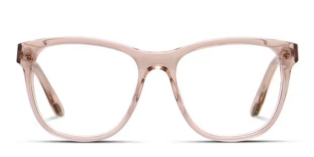 Amelia E. Tricia Clear Beige Eyeglasses | Includes FREE Rx Lenses | GlassesUSA