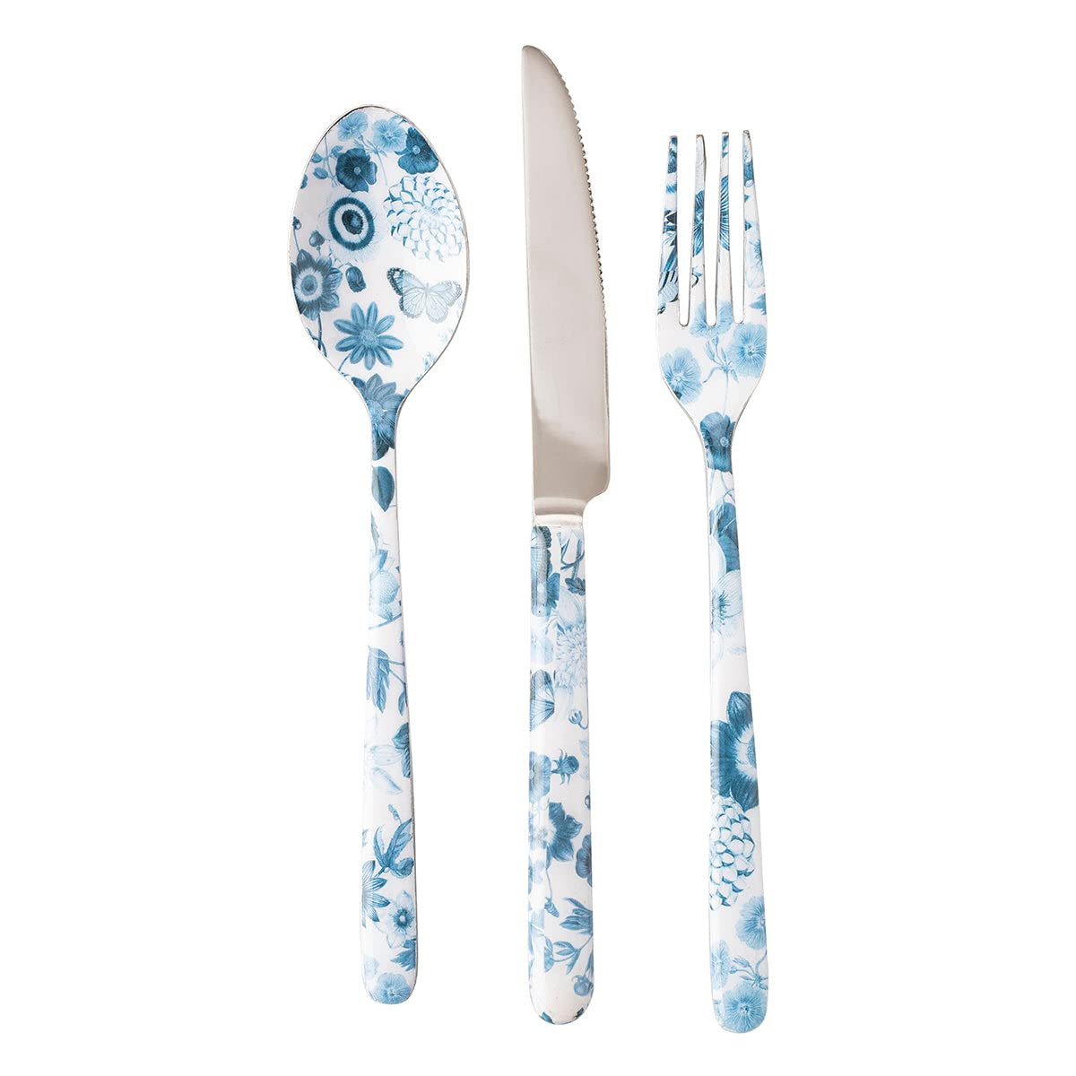 Juliska Field of Flowers Flatware Set - Chambray | Amazon (US)