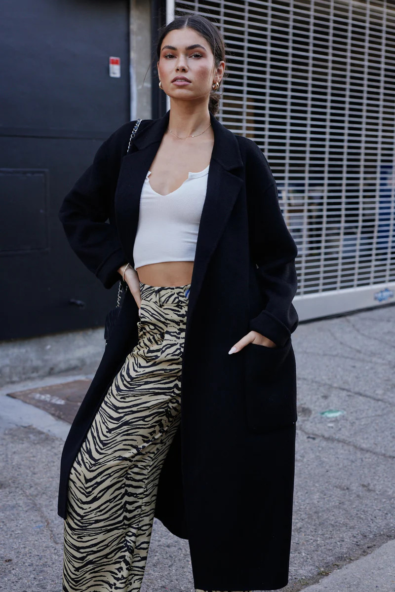 Ryder Coat in Black | RESA