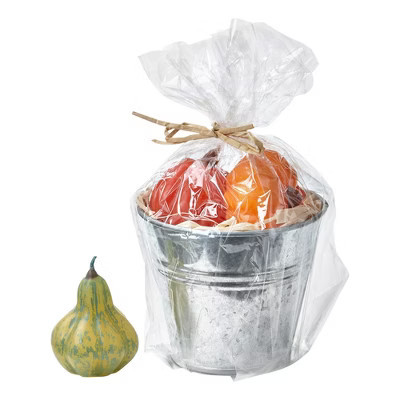 tagltd Pumpkin Patch Mini Candle & Pail - Sculpted Fall Candles, Multicolor Paraffin Wax, 1 Hour Burn Time, Perfect for Harvest Decor | Target