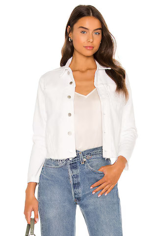 L'AGENCE Janelle Slim Jacket in Blanc from Revolve.com | Revolve Clothing (Global)