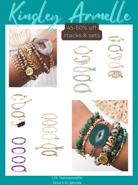 ⭐️45-50% off stacks & sets code XMAS22⭐️

Bracelets, gifts for her, gifts for mom, gift guide, bracelet stacks, bracelet sets, Kinsley Armelle  
#blushpink #winterlooks #winteroutfits #winterstyle #winterfashion #wintertrends #shacket #jacket #sale #under50 #under100 #under40 #workwear #ootd #bohochic #bohodecor #bohofashion #bohemian #contemporarystyle #modern #bohohome #modernhome #homedecor #amazonfinds #nordstrom #bestofbeauty #beautymusthaves #beautyfavorites #goldjewelry #stackingrings #toryburch #comfystyle #easyfashion #vacationstyle #goldrings #goldnecklaces #fallinspo #lipliner #lipplumper #lipstick #lipgloss #makeup #blazers #primeday #StyleYouCanTrust #giftguide #LTKRefresh #LTKSale #springoutfits #fallfavorites #LTKbacktoschool #fallfashion #vacationdresses #resortfashion #summerfashion #summerstyle #rustichomedecor #liketkit #highheels #Itkhome #Itkgifts #Itkgiftguides #springtops #summertops #Itksalealert #LTKRefresh #fedorahats #bodycondresses #sweaterdresses #bodysuits #miniskirts #midiskirts #longskirts #minidresses #mididresses #shortskirts #shortdresses #maxiskirts #maxidresses #watches #backpacks #camis #croppedcamis #croppedtops #highwaistedshorts #goldjewelry #stackingrings #toryburch #comfystyle #easyfashion #vacationstyle #goldrings #goldnecklaces #fallinspo #lipliner #lipplumper #lipstick #lipgloss #makeup #blazers #highwaistedskirts #momjeans #momshorts #capris #overalls #overallshorts #distressesshorts #distressedjeans #whiteshorts #contemporary #leggings #blackleggings #bralettes #lacebralettes #clutches #crossbodybags #competition #beachbag #halloweendecor #totebag #luggage #carryon #blazers #airpodcase #iphonecase #hairaccessories #fragrance #candles #perfume #jewelry #earrings #studearrings #hoopearrings #simplestyle #aestheticstyle #designerdupes #luxurystyle #bohofall #strawbags #strawhats #kitchenfinds #amazonfavorites #bohodecor #aesthetics 

#LTKHoliday #LTKGiftGuide #LTKstyletip